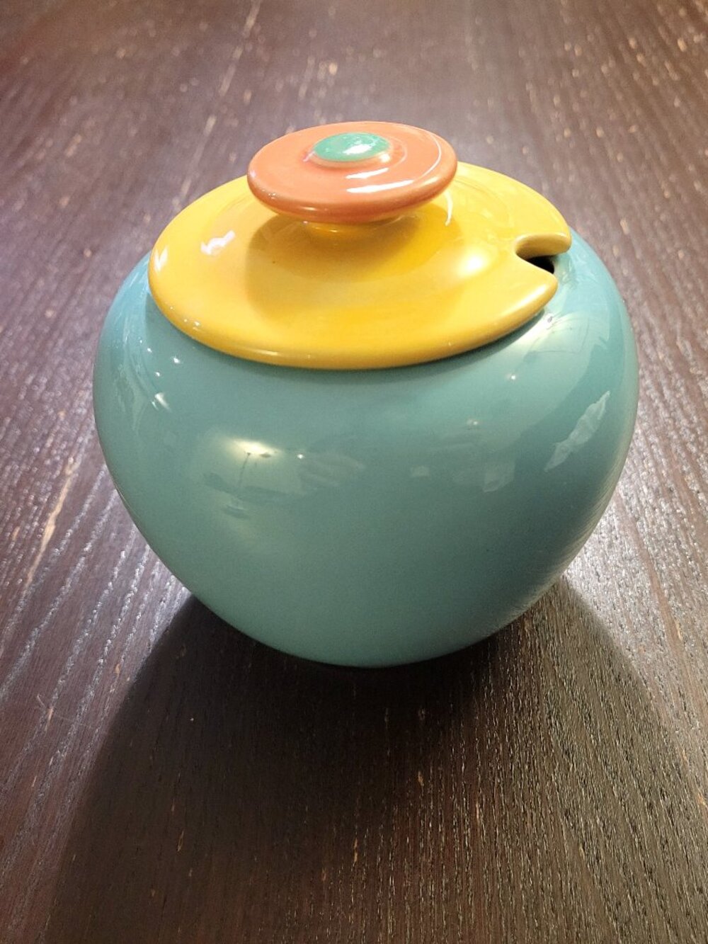 Lindt-Stymeist Colorways Ceramic Sugar Bowl with Lid